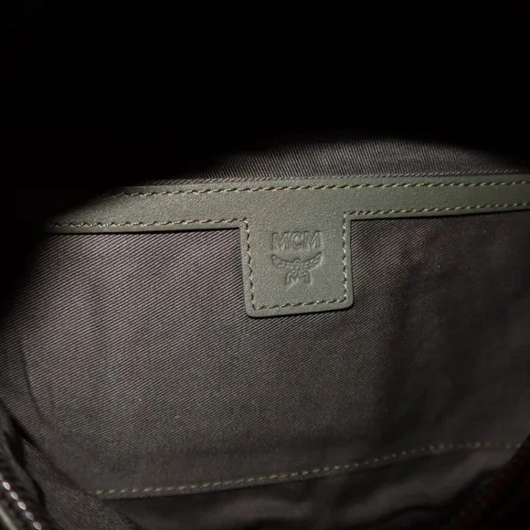 NEW MCM Skyoptic Visetos Small Fursten Belt Bag Diamond Cognac - Picture 10 of 10